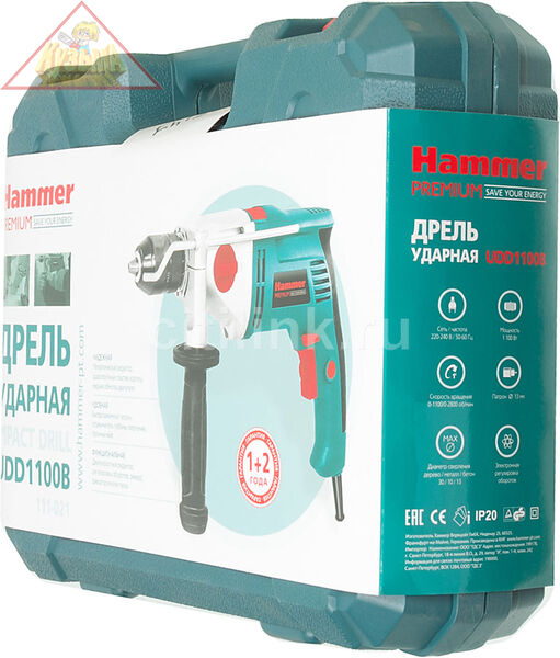 Дрель ударная HAMMER UDD1100B (арт. 426028)