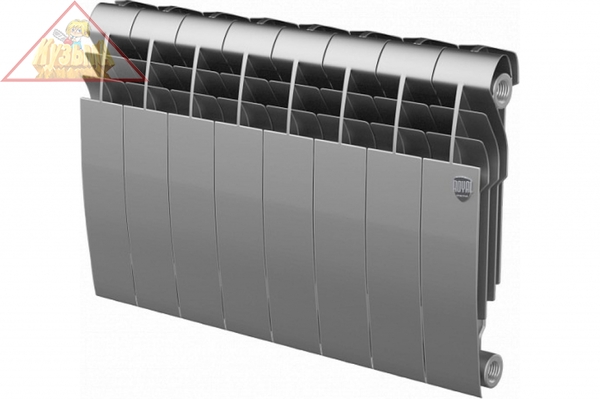 Радиатор Royal Thermo BiLiner 350 /Silver Satin - 8 секц. RTBSS35008, арт. НС-1197130 