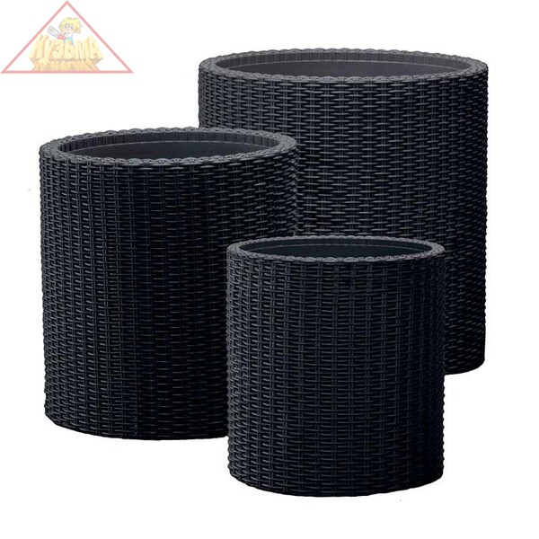 Комплект кашпо Keter Комплект кашпо S+M+L (17197934) 230217