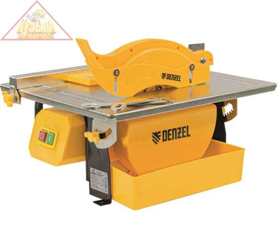 Плиткорез электрический Denzel TCD 180 C - 1, 600 Вт, диск 180*2,2*22,2 (арт. 96505)