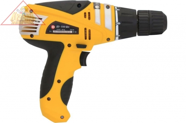 00000045806 Дрель-шуруповёрт электрическая Калибр Мастер ДЭ-550ШМ