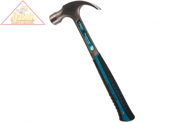 Молоток-гвоздодер, 570 г, цельнокованый, трехкомпонентная рукоятка GROSS 10470