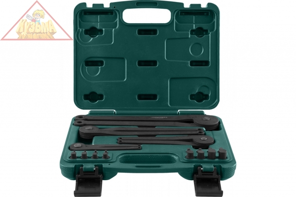 AI010152 Универсальный набор радиусных ключей для удержания шкивов и маховиков.Jonnesway