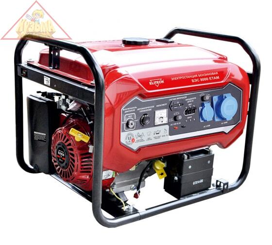 Генератор Elitech БЭС 8000 ЕТАМ