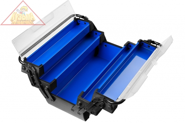Ящик для инструмента, металлический, ЗУБР Эксперт ДОКА 38163-20