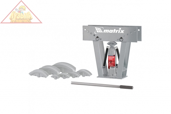 Гидравлический трубогиб с башмаками 1/2"-3", 15т MATRIX 181365