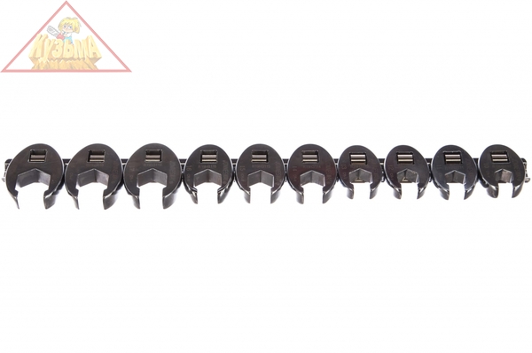 R19H310S Набор ключей "воронья лапа" 3/8"DR на держателе, 10-19 мм, 10 предметов.Jonnesway