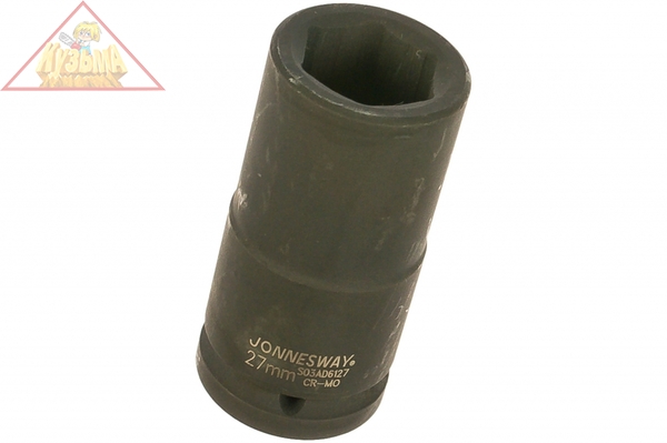 S03AD6127 Головка торцевая ударная глубокая 3/4"DR, 27 мм.Jonnesway
