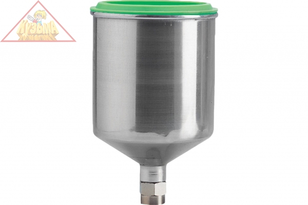 AS-0013A2 Бачок верхний алюминиевый 0.6 л. для покрасочного пистолета "Краскопульта".Jonnesway