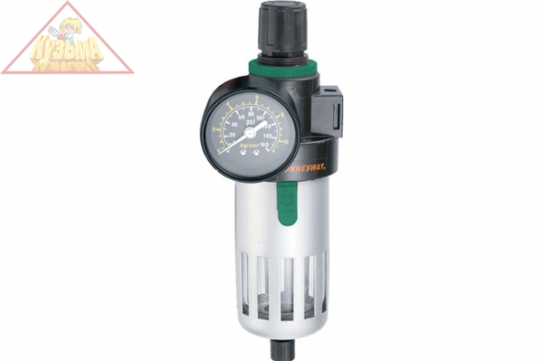 JAZ-0534 Фильтр-сепаратор с регулятором давления для пневматического инструмента 1/2".Jonnesway