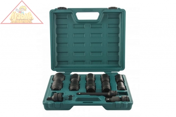 S03AD6120S Набор головок торцевых ударных глубоких 3/4"DR, 24-46 мм, 20 предметов.Jonnesway