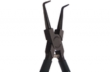 AG010006 Щипцы загнутые 90° для стопорных колец с ПВХ рукоятками, сжим, 225 мм, 32-80 мм Jonnesway