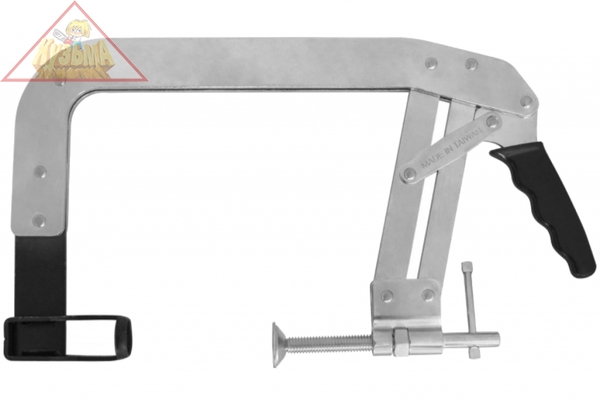 AI020016 Рассухариватель клапанов С-образный, диапазон захвата 76-135 мм, глубина скобы 150 мм.Jonnesway