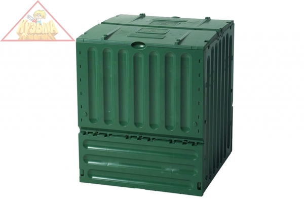 Пластиковый садовый компостер, 600 л, GRAF ECO-KING 627001 