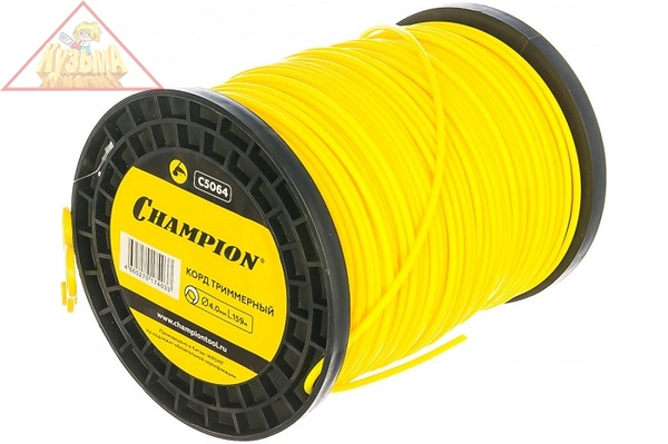 Корд триммерный Round (4.0 мм; 159 м; круглый) CHAMPION C5064