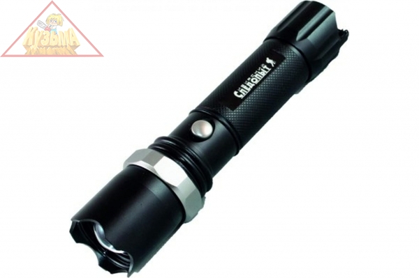 PF-PFL-L42 Фонарь ручной "СИБИРСКИЙ СЛЕДОПЫТ-Эксперт", 1L, zoom, аккум. 220В+12В, 3хААА