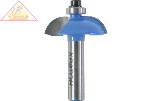 Фреза кромочная калевочная Кратон Ø32,0х8,0 мм R9,7 мм, хв. 8 мм 1 09 03 087