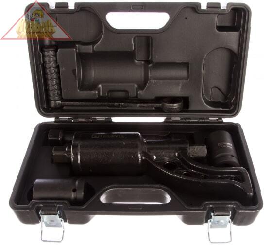 Гайковерт ручной механический 1"DR, 3800 Нм и головки торцевые 1"DR 32 мм, 33 мм Thorvik, арт. LSW2