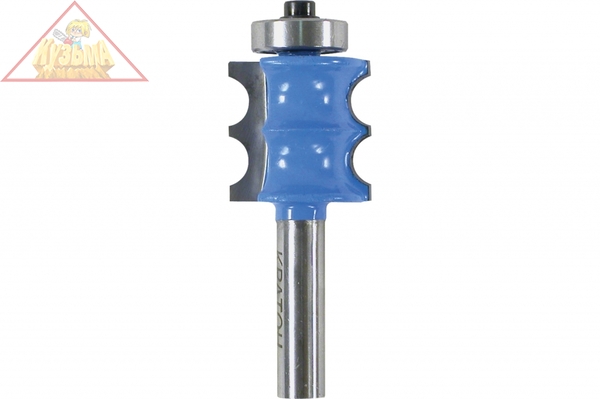 Фреза кромочная фигурная с подшипником Кратон Ø23,9х23,0 мм R4,0 мм, хв. 8 мм 1 09 03 079