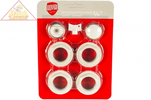 Набор присоединительный Royal Thermo 3/4 white RT03.1