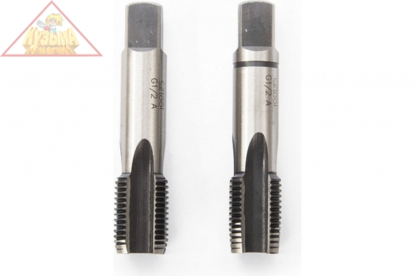 Метчик, трубная резьба G1/2 дюйма комплект из 2-х шт Bucovice Tools 112120