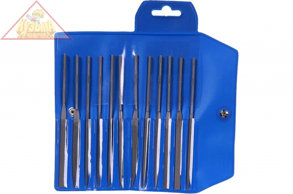 Набор из 12 надфилей в виниловом футляре AJAX 286213921420	