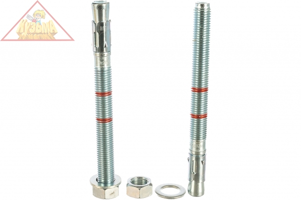 Анкер клиновой (М20x220; 10 шт.) Kraftool 302184-20-220