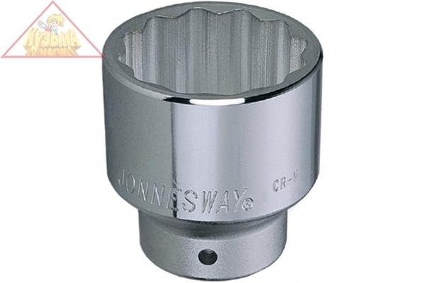 S04H6338 Головка торцевая 12-гранная 3/4"DR, 38 мм Jonnesway