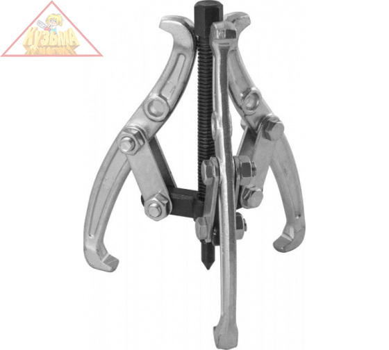 Съемник с тремя поворотными двусторонними захватами 150 мм, диапазон захватов 60-152 мм THORVIK AGP36