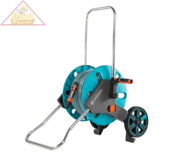 Тележка для шланга AquaRoll M со шлангом Classic, 20 м (13 мм (1/2") Gardena (арт. 18512-20.000.00)