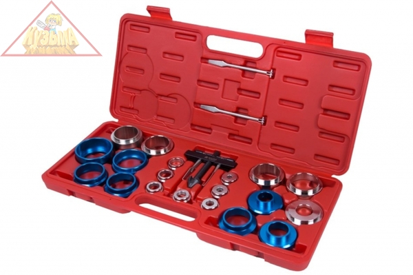 Набор оправок для монтажа и демонтажа сальников, 27-58 мм 22 предмета МАСТАК 103-80022C