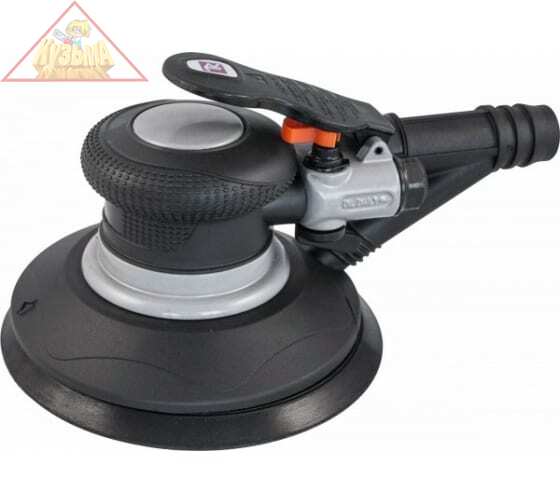 Машинка шлифовальная пневматическая орбитальная с пылеотводом Thorvik 10500 об/мин., 150 мм, арт. AOS6105
