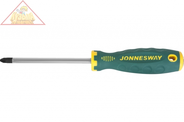 D71Z4200 Отвертка стержневая POZIDRIV ANTI-SLIP GRIP, PZ4x200 Jonnesway