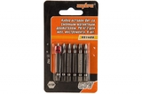 951406 Набор вставок-бит для механического инструмента со сменным магнитным держателем, PH2, 50 мм, 7 предметов Ombra