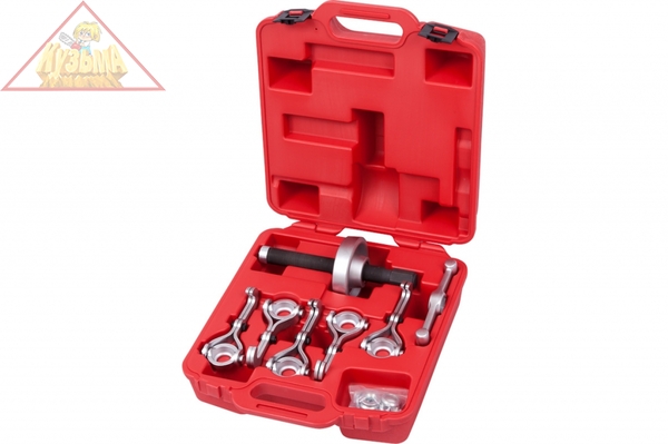 Набор для демонтажа ступиц колеса 7 предметов МАСТАК 100-41007C