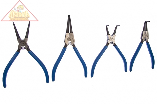 Набор съемников стопорных колец, 4 предмета KING TONY 42114GP