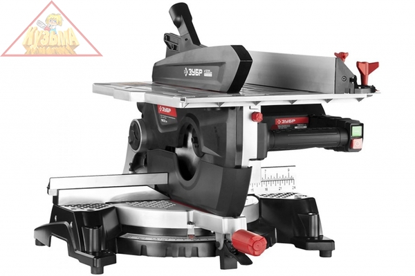 Торцовочная комбинированная пила Зубр МАСТЕР ЗПТК-305-1900