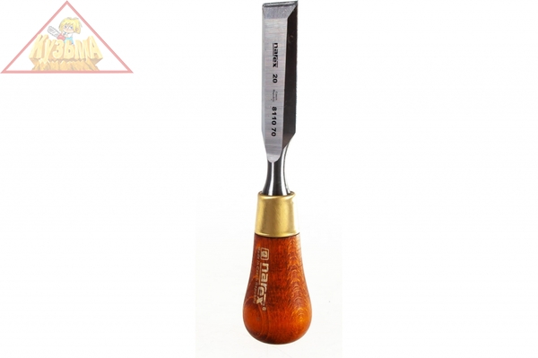 Зачистная стамеска с ручкой Narex WOOD LINE PLUS 20 мм 811070