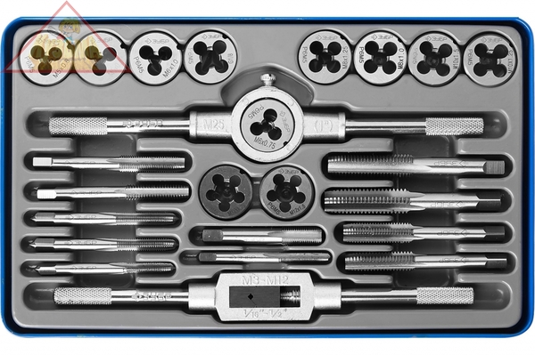 Набор метчиков и плашек №1 ЗУБР ПРОФИ 28110-H24