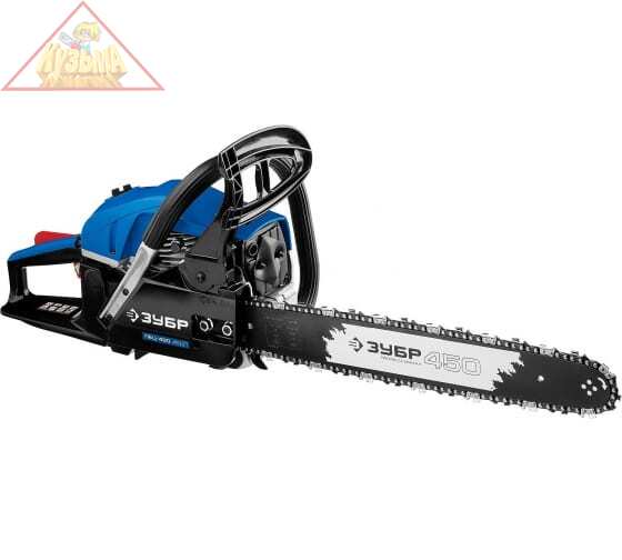 Цепная пила бензиновая Зубр ПБЦ-490 45ДП