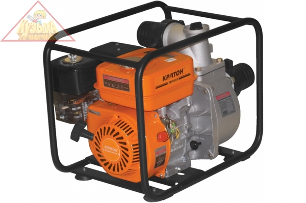 Мотопомпа бензиновая Кратон GWP-80 (Производительность 60000 л/ч, /максимальный напор 30 м), арт. 5 05 01 019