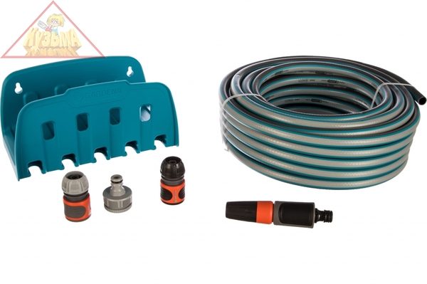 Кронштейн настенный со шлангом Classic 20 m, 13 mm Gardena (арт. 18005-20.000.00)