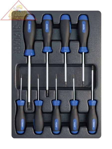 Набор отверток TORX, ложемент, 9 предметов KING TONY 9-31909PR
