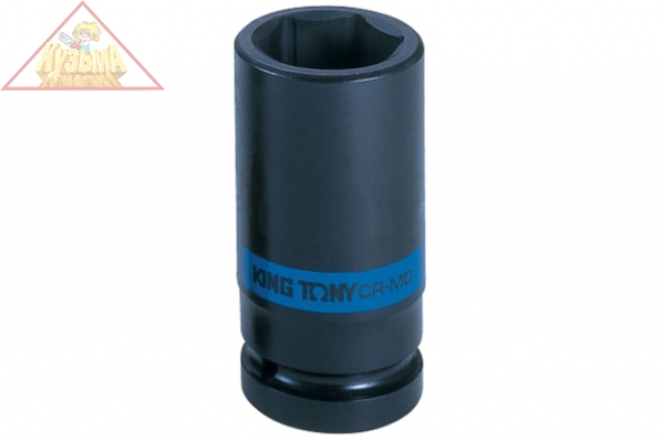 Головка торцевая ударная глубокая шестигранная 1", 48 мм KING TONY 843548M