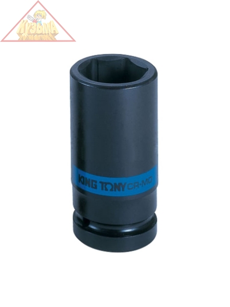 Головка торцевая ударная глубокая шестигранная 3/4", 60 мм KING TONY 643560M