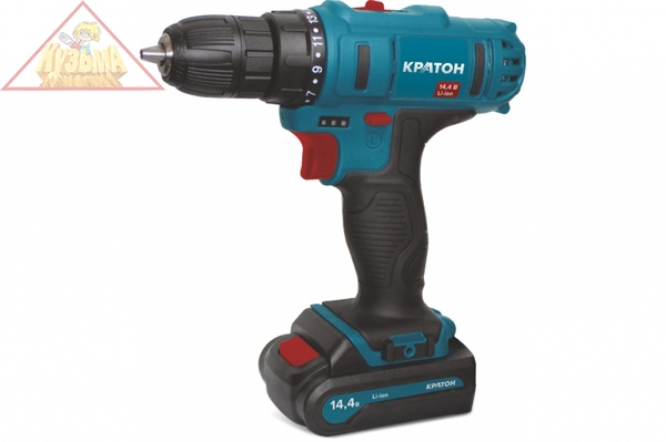 Аккумуляторная дрель-шуруповерт CD-14,4-Li-1,5 Кратон 3 11 01 055