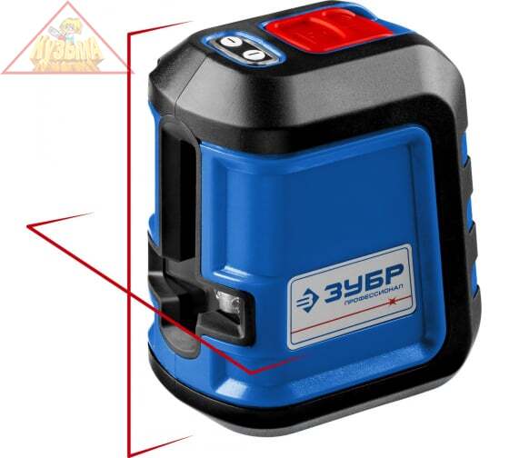 Линейный лазерный нивелир ЗУБР КРЕСТ-15 ПРОФЕССИОНАЛ (арт. 34902_z01