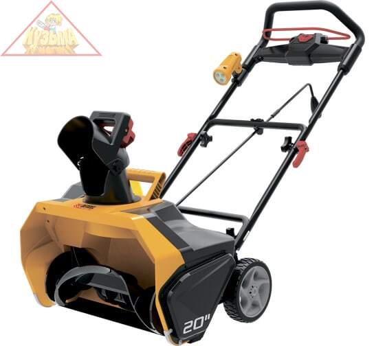 Снегоуборочная машина аккумуляторная Denzel EST-51Li с акк. 40В, 4 A*ч (арт. 97632)