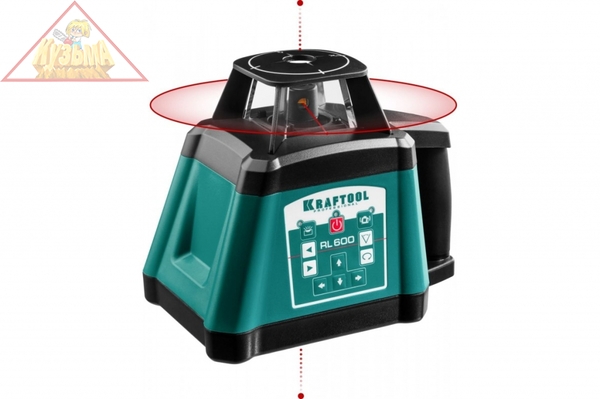 Ротационный лазерный нивелир KRAFTOOL RL600L 34600