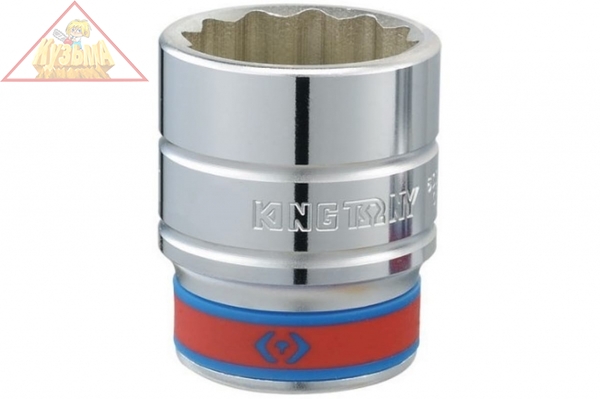 Головка торцевая стандартная двенадцатигранная 3/4", 2-1/4, дюймовая KING TONY 633072S